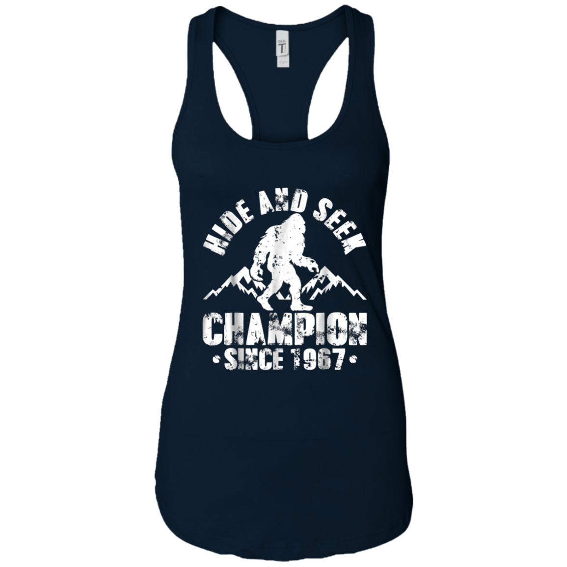 Bigfoot Yeti Hide and Seek 1967 Champion Sasquatch T Shirt