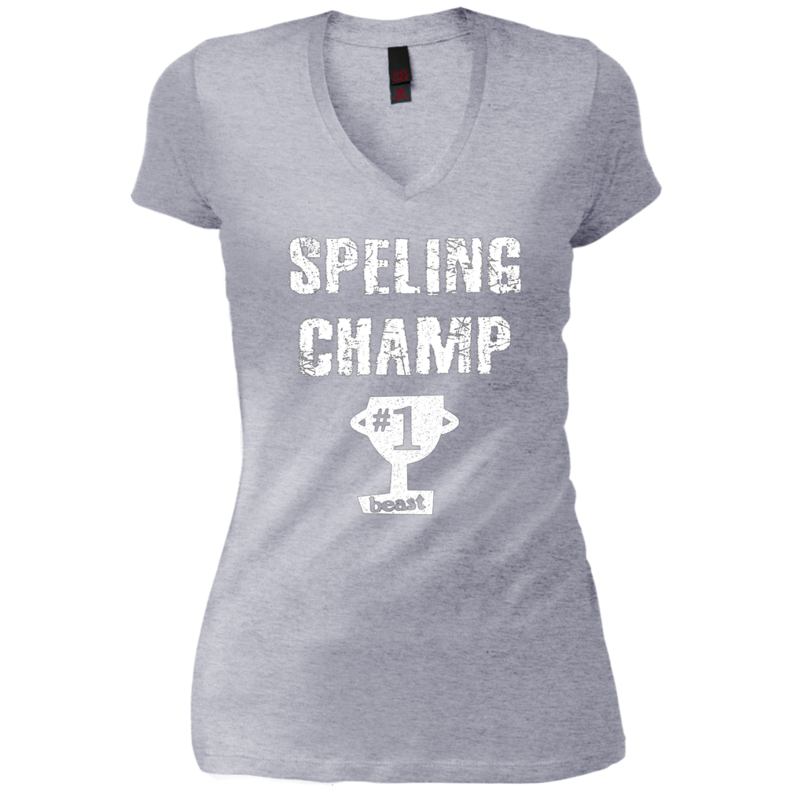 Sarcastic Beast Spelling Champ T-shirt