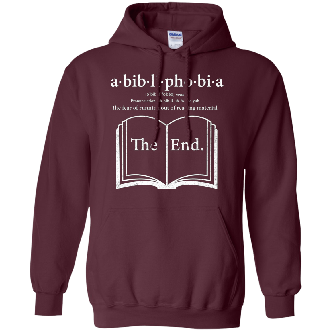 Abibliophobia Reading Book Lover T-Shirt