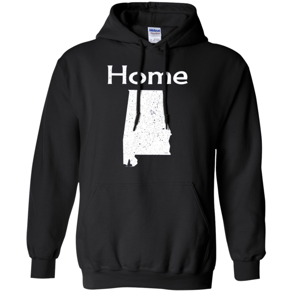 Alabama Distressed Home State long sleeve t-shirt