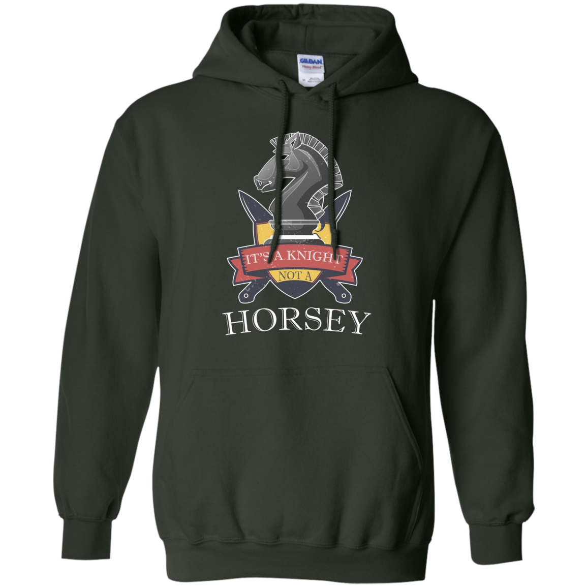 Witty Chess Piece Tees - It's A Knight, Not A Horsey T-Shirt