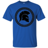 Image of T-shirt de casque de guerrier Sparta antique