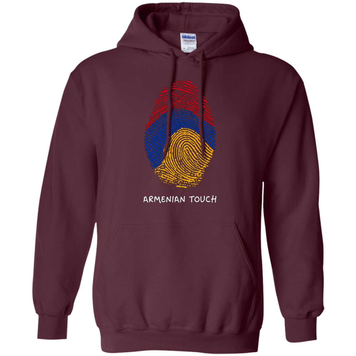 Armenian Flag Fingerprint T-shirt Armenia Flag Shirt