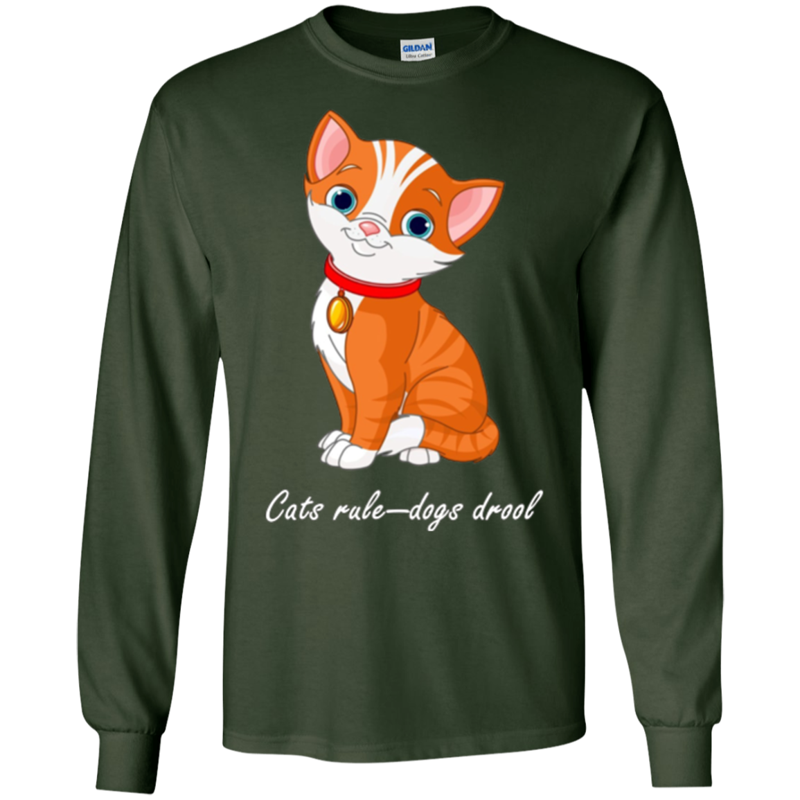 "Cats Rule--Dogs Drool" T-Shirt for Dog Haters