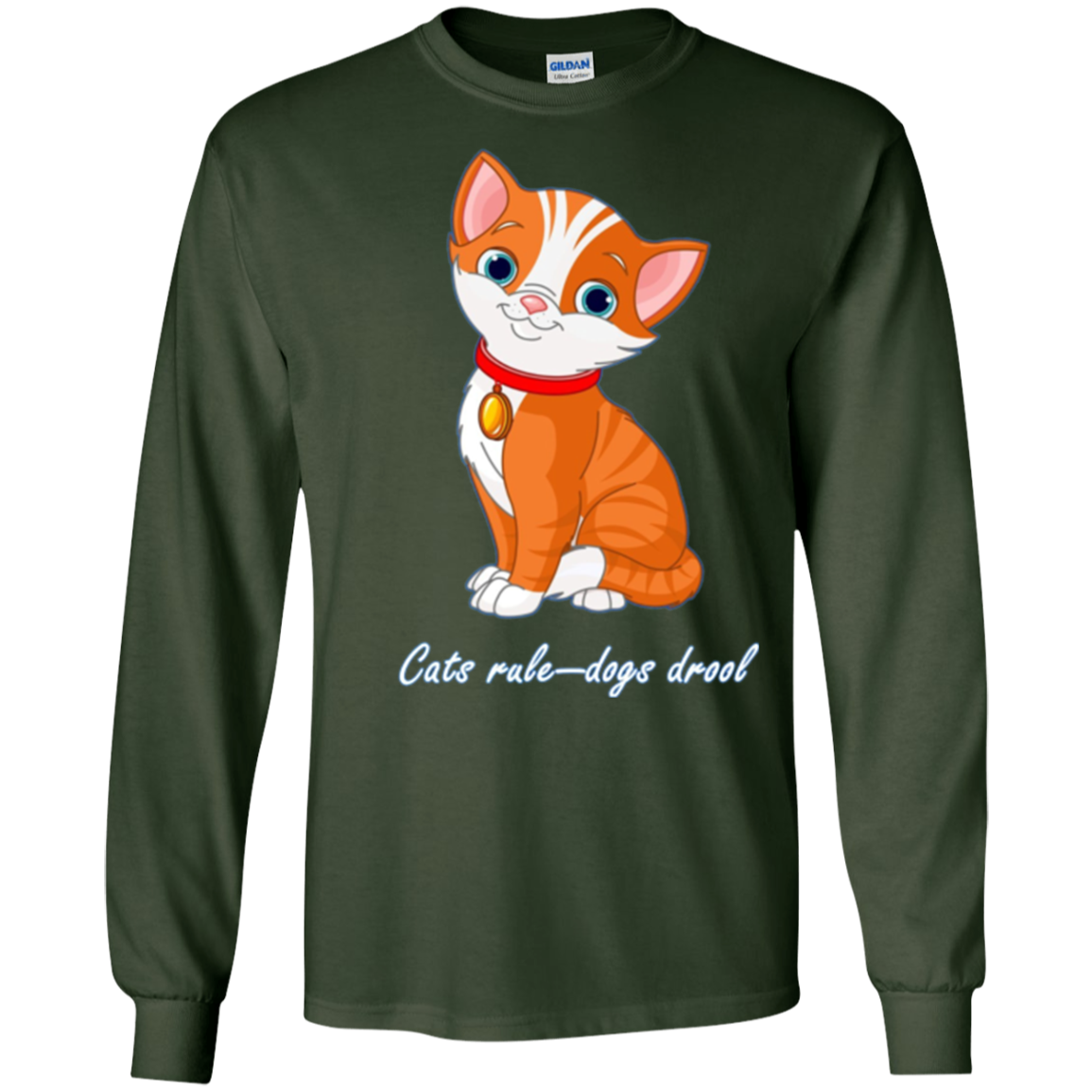 "Cats Rule--Dogs Drool" T-Shirt for Dog Haters