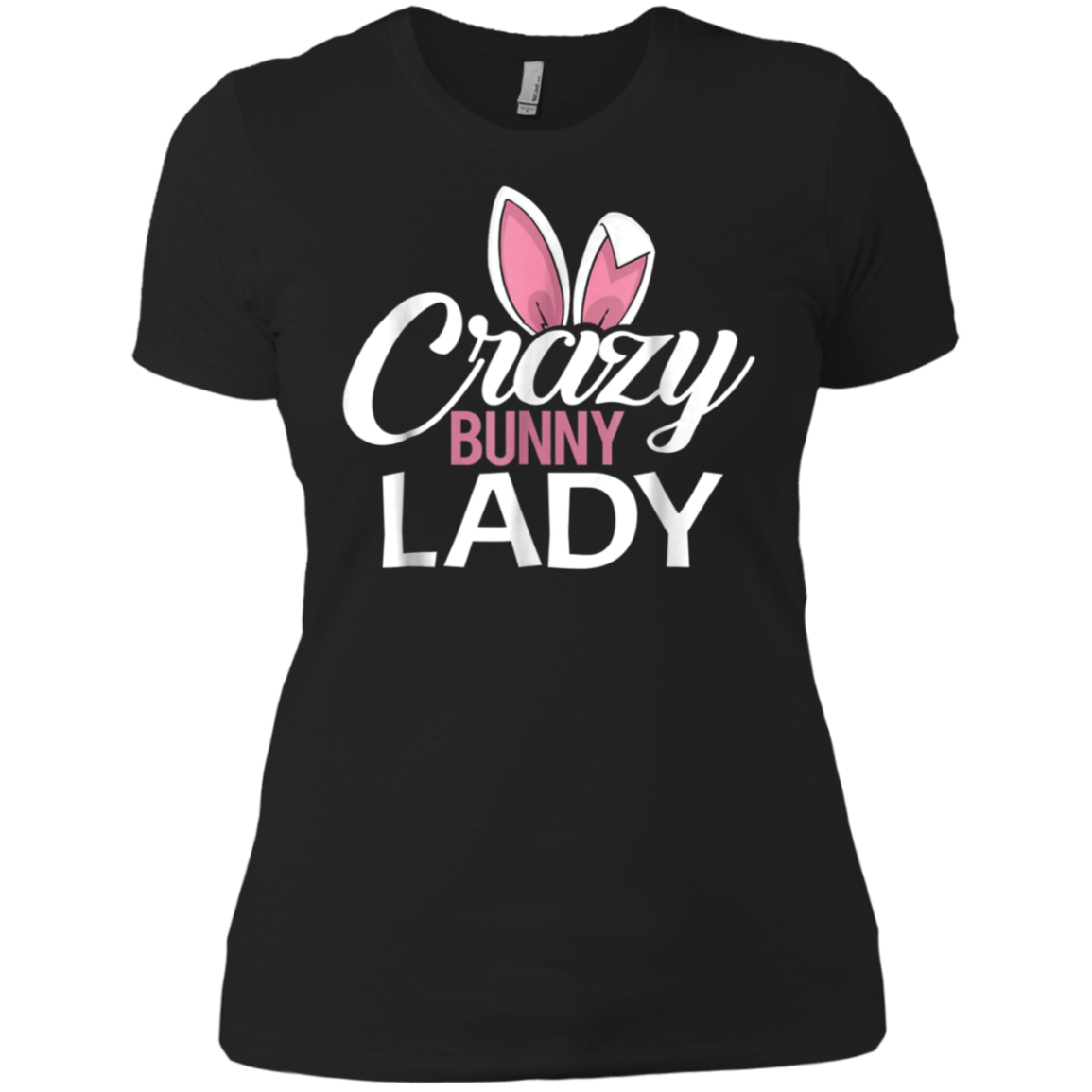 'Crazy Bunny Lady' Silly Pet Rabbit Shirt