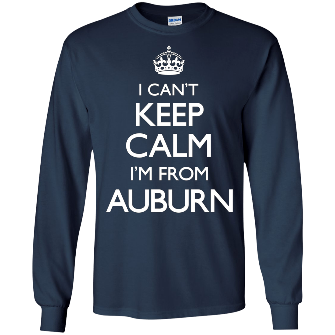 Auburn T-Shirt Funny Keep Calm