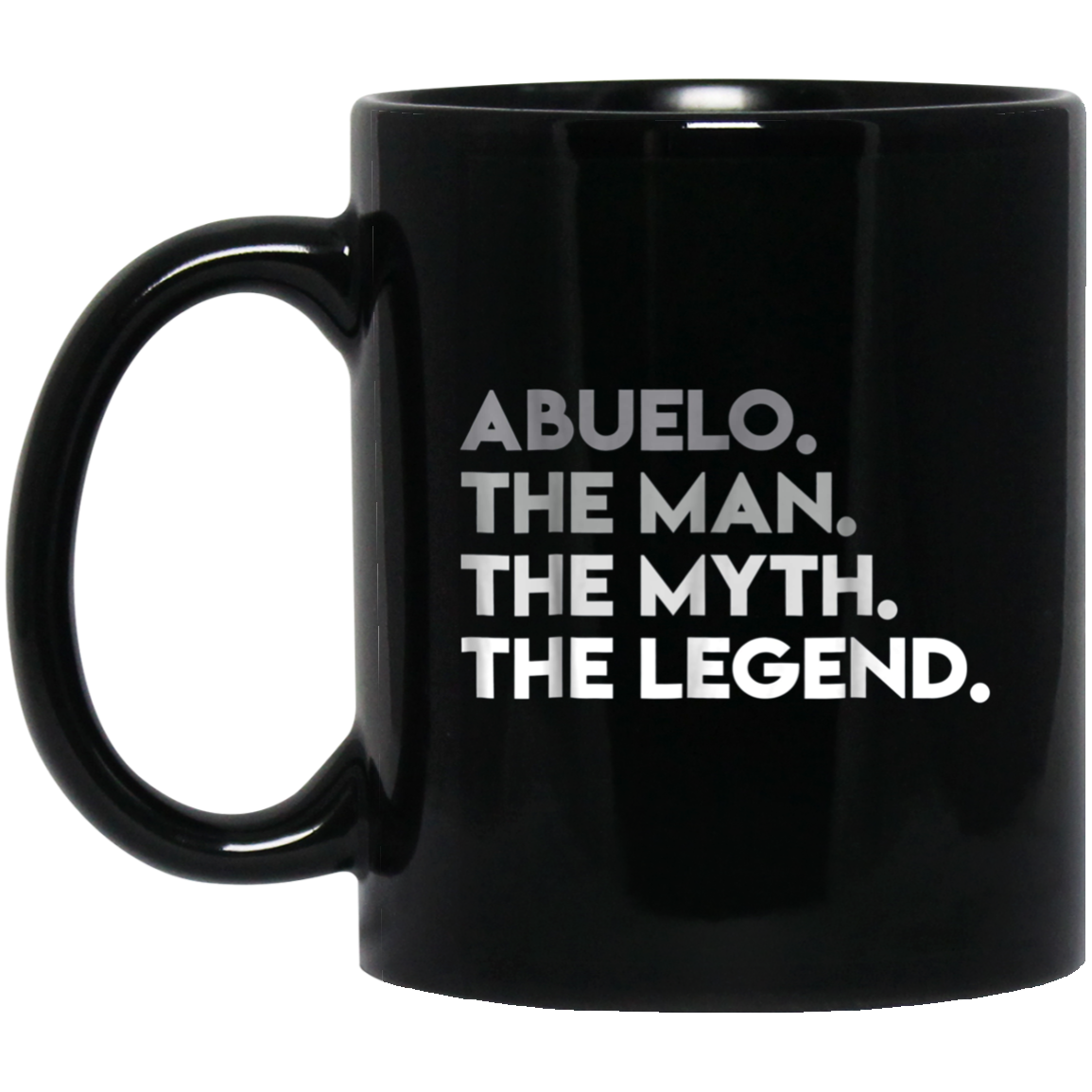 ABUELO THE MAN MYTH LEGEND Father's Day T-Shirt Spanish Gift