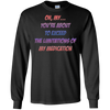Image of About To Exceed The Limitations Of My Medication T-Shirt