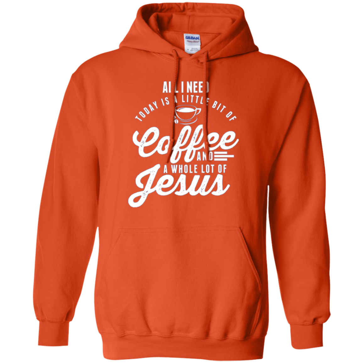 All I Need Is Coffee And Jesus Christian Long Sleeve T-Shirt