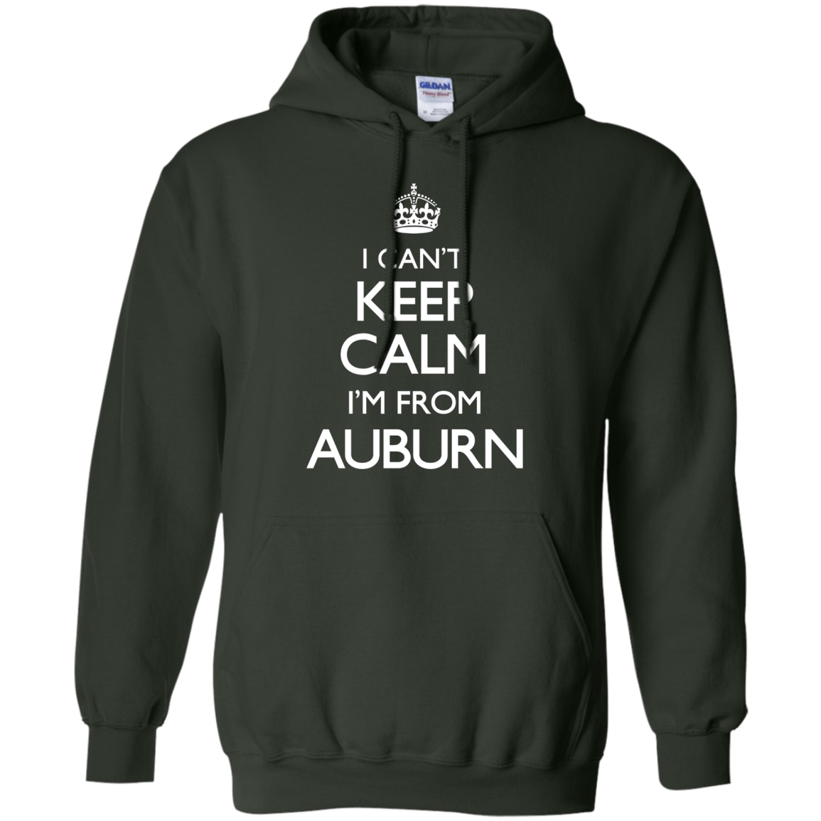 Auburn T-Shirt Funny Keep Calm