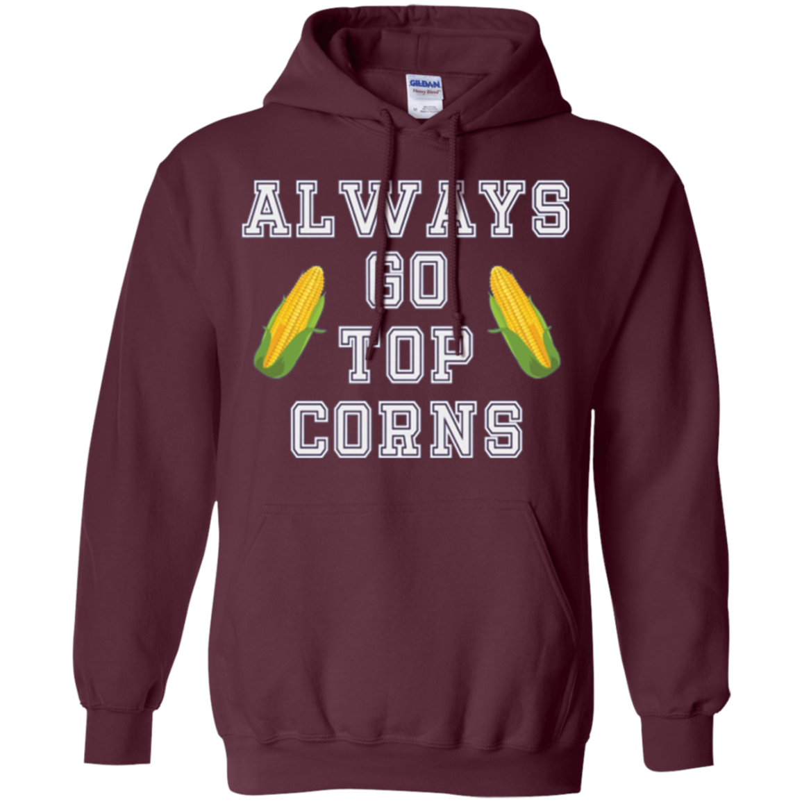 Always Go Top Corns T-shirt Hockey Long Sleeve Tee