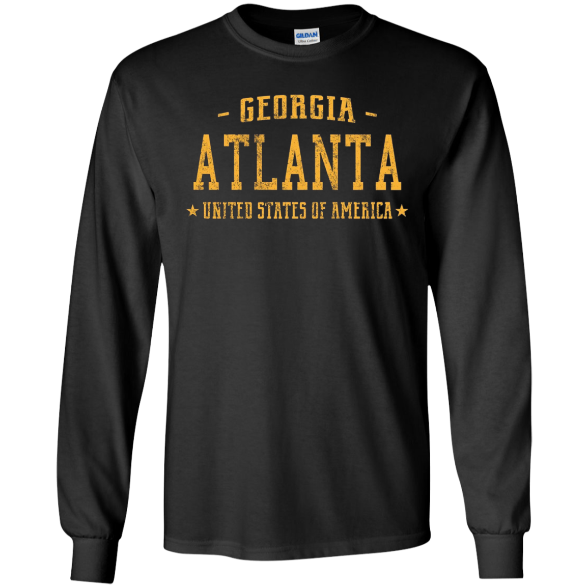 Atlanta Georgia T-Shirt Vintage Sports Design Shirt