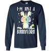 Image of am a Bunnycorn Shirt Not a Rabbit not a UNicorn Long Sleeve
