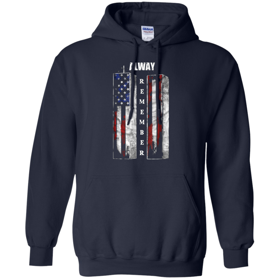 Always Remember Sept 11th Patriot - American Flag T-Shirt