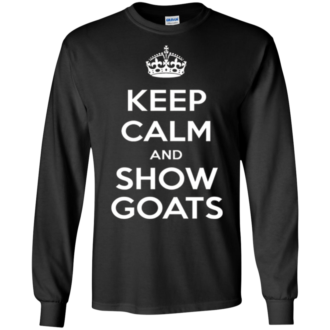 "Keep Calm & Show Goats" T-Shirt