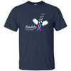 Image of Angel Daddy T-Shirt. Miscarriage Awareness Infant Loss Tee
