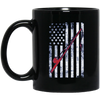 Image of American Flag Patriotic Fishing T shirt