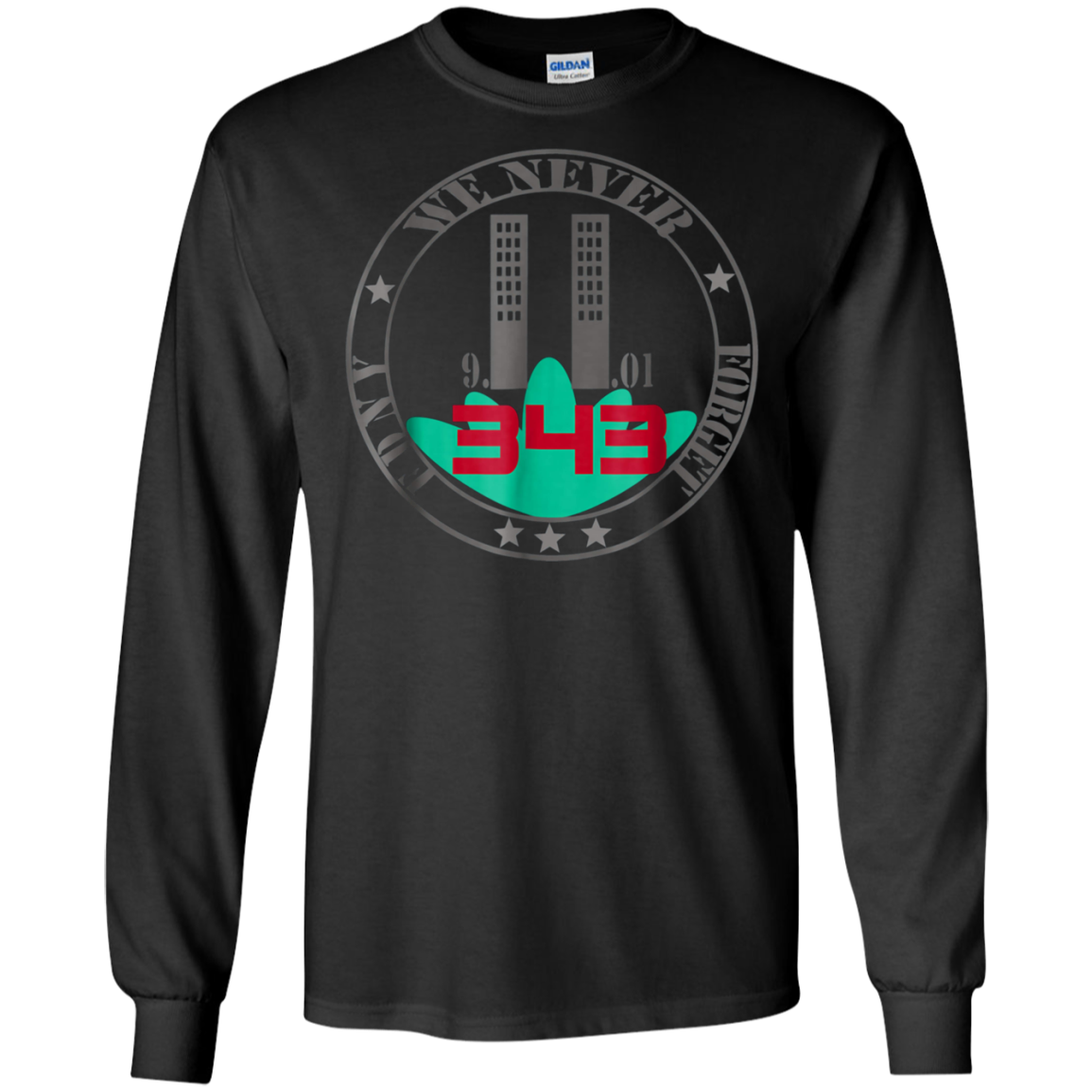 Always Remember Twin Tower Never Forgive T-shirt Sept 11th