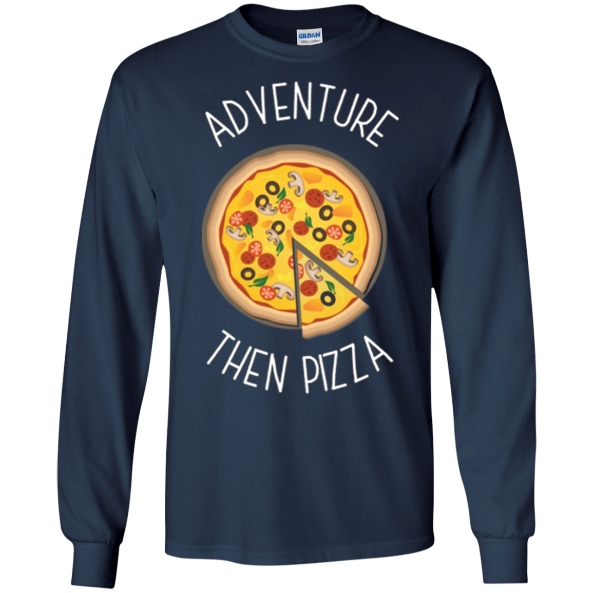 Adventure Then Pizza T-Shirt