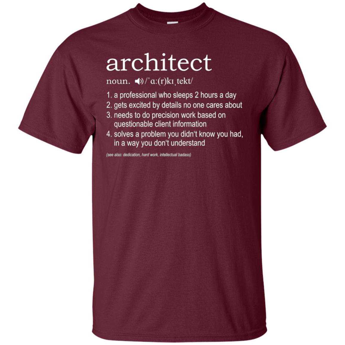 Architect Definition T-Shirt - funny TShirt for architects