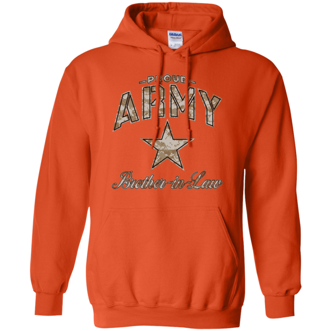 Army Brother-in-Law Shirts for Men and Boys (Camo)