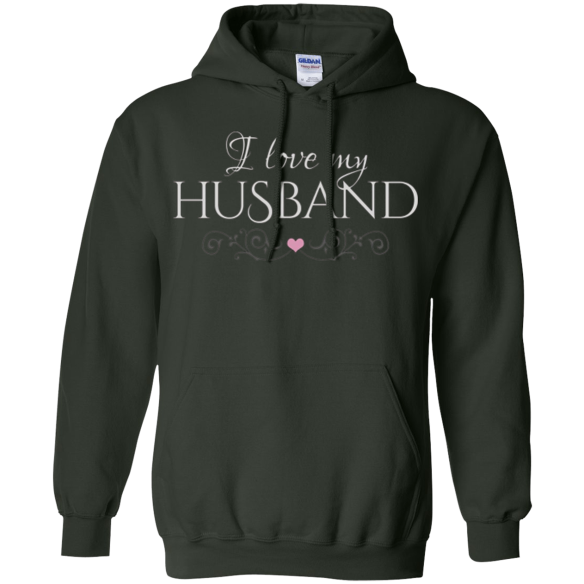 "I love my husband" - romantic wife Valentine's gift t-shirt