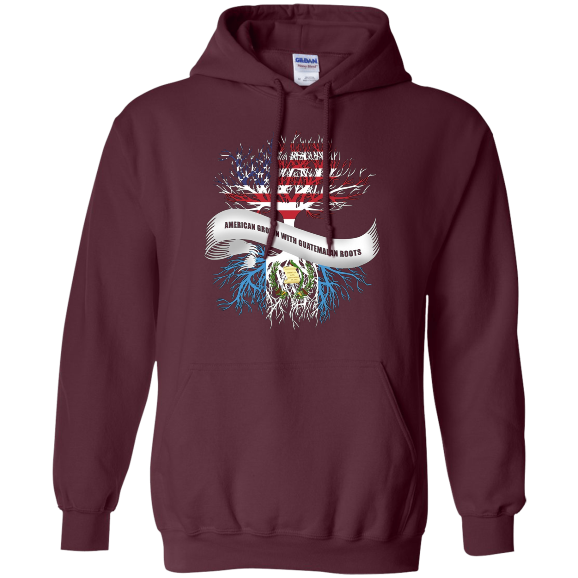 American Grown With Guatemalan Roots T-Shirt Guatemala Tee