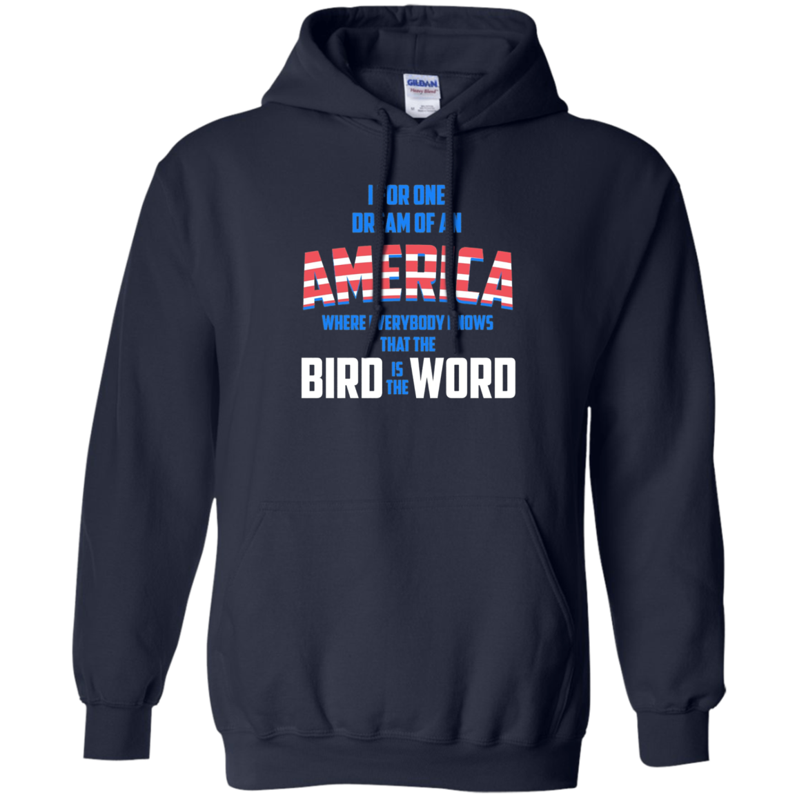 America where everybody knows the Bird is the Word T-shirt