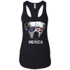 Image of American Bulldog Merica t-shirt - Patriot Patriotic