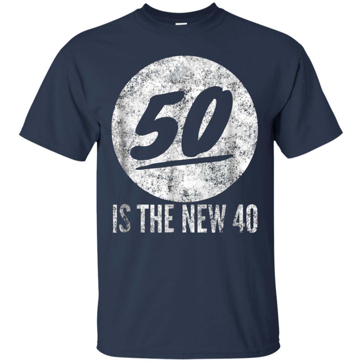 50 Is The New 40 T-Shirt | Vintage 50th Birthday Tee Shirt