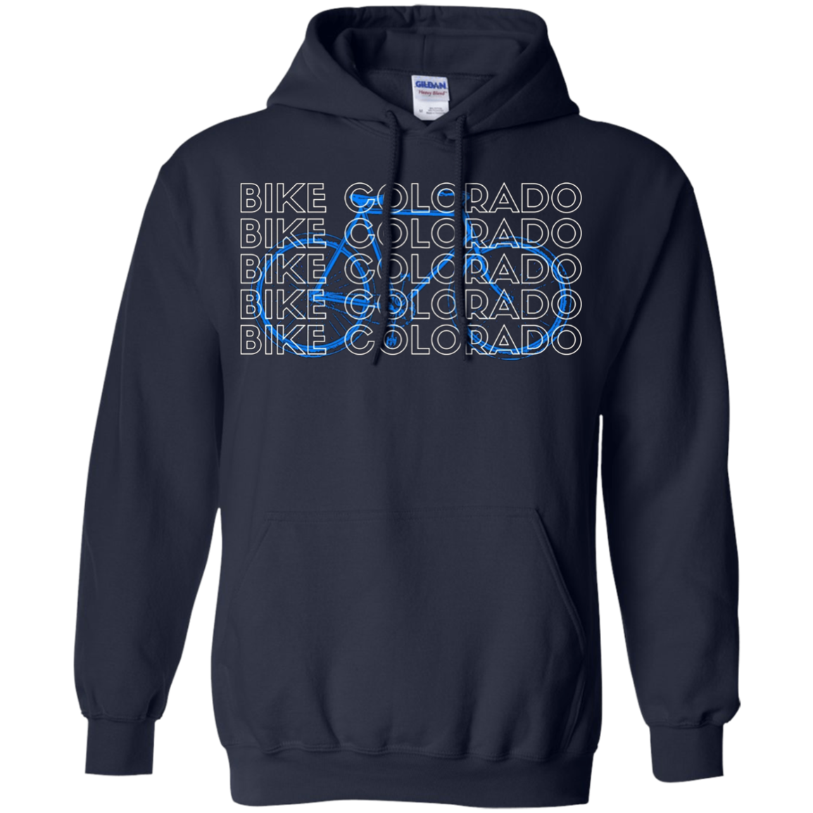 Bike Colorado T-Shirt, Bicycle CO Shirt, Cyclists Tee