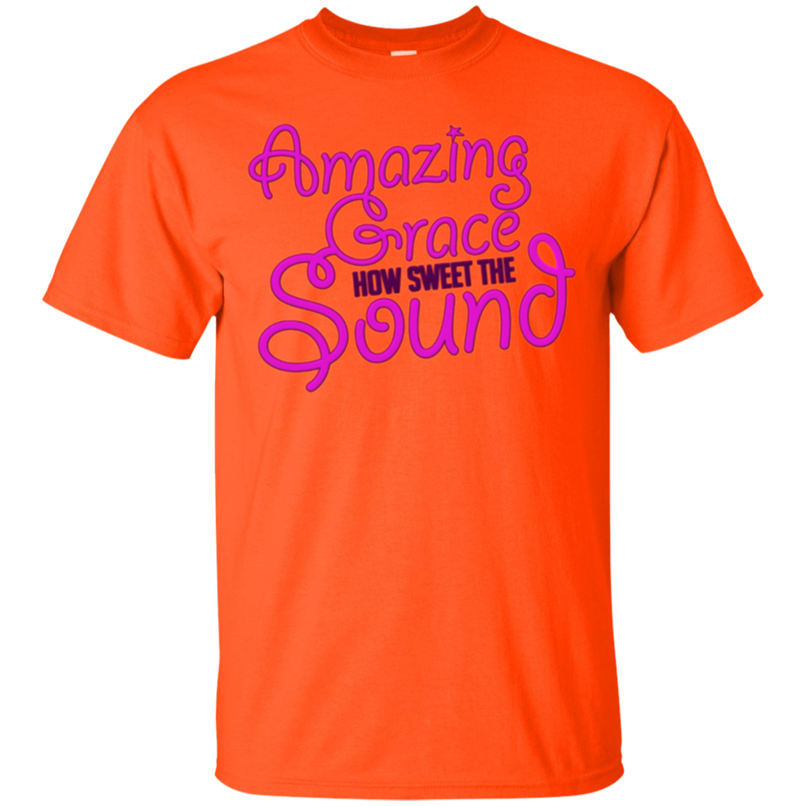 Amazing Grace How Sweet The Sound Christian Faith TShirt