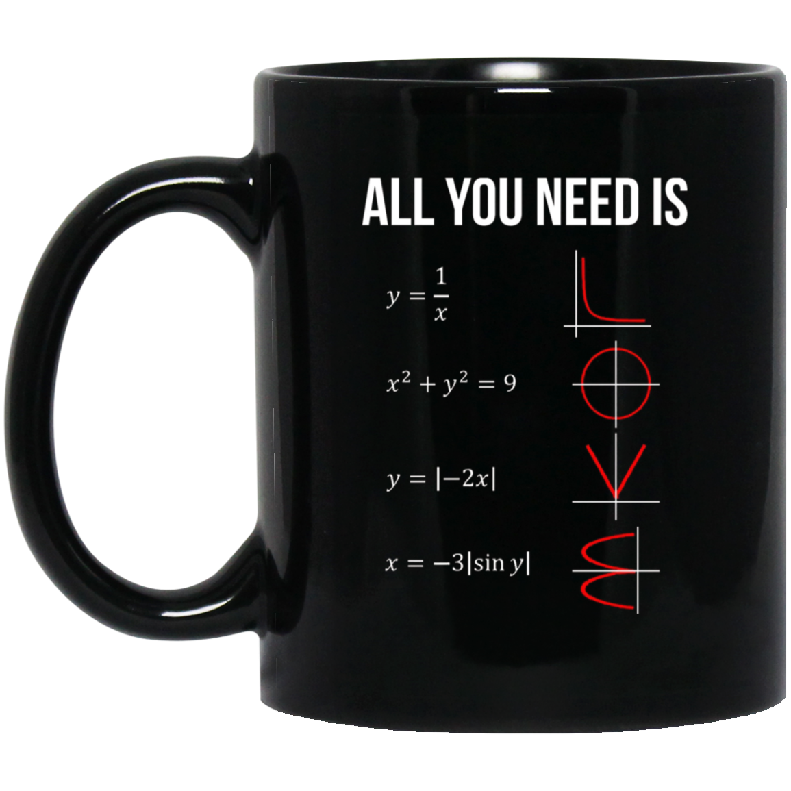 All You Need Is Love Math T-shirt
