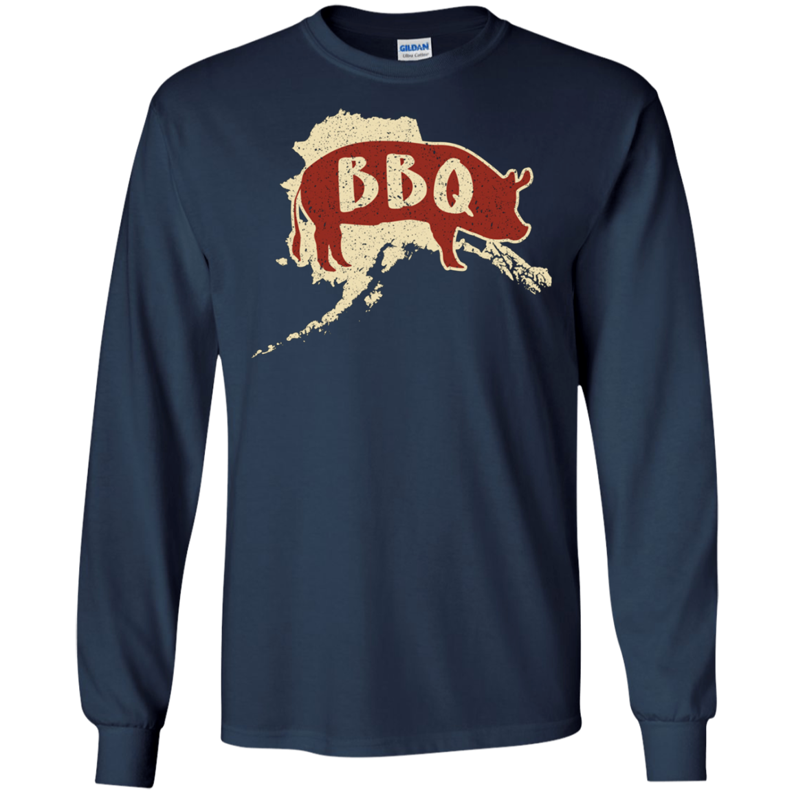 Alaska BBQ Sauce Barbecue Chef Shirt : Funny Meat Cook