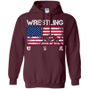 Image of American Flag Wrestling T-shirt