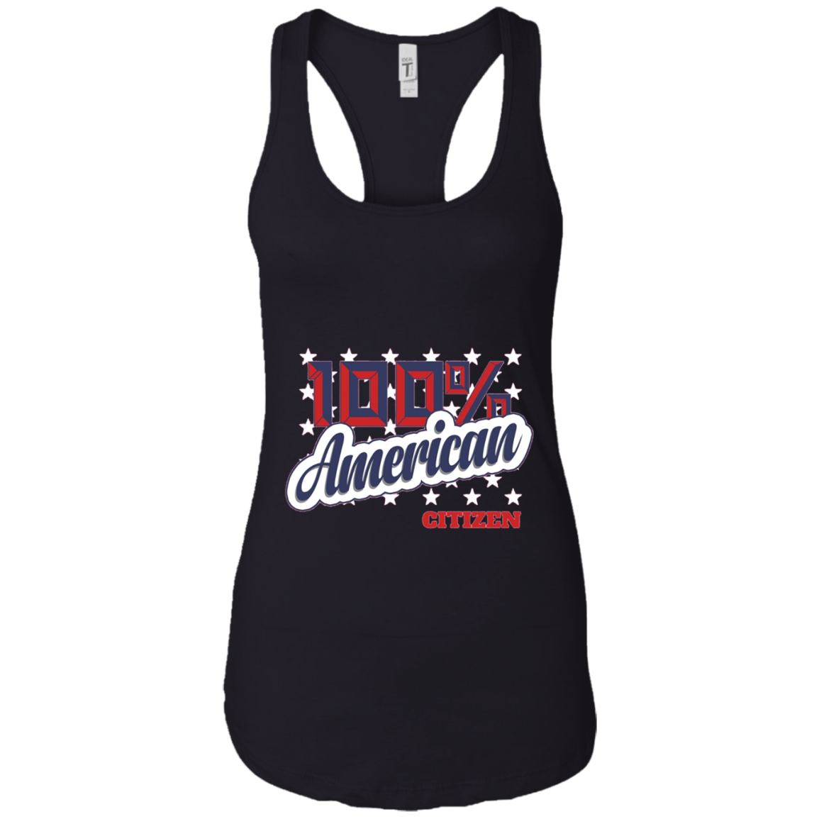 100% American Citizen T-Shirt Citizenship Day Cute Gift