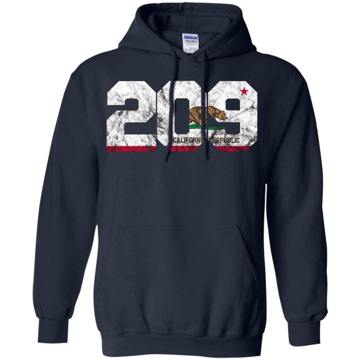 Area Code 209 shirt - Modesto California t-shirt