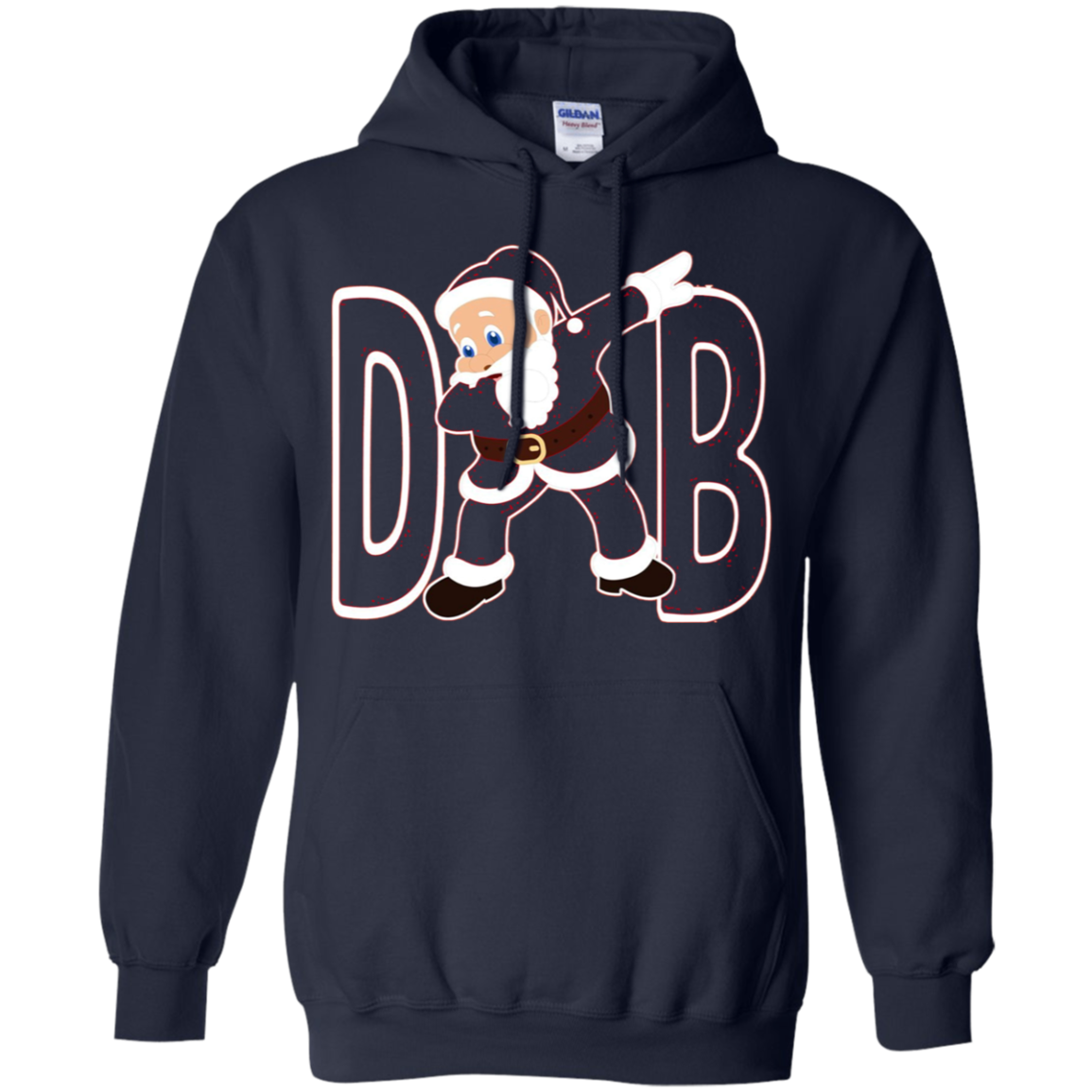 Santa Dabbing Funny and Cute Christmas Holiday Gift T-Shirt