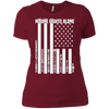 Image of American Flag No One Fights Alone Pride Ems Police T-Shirt