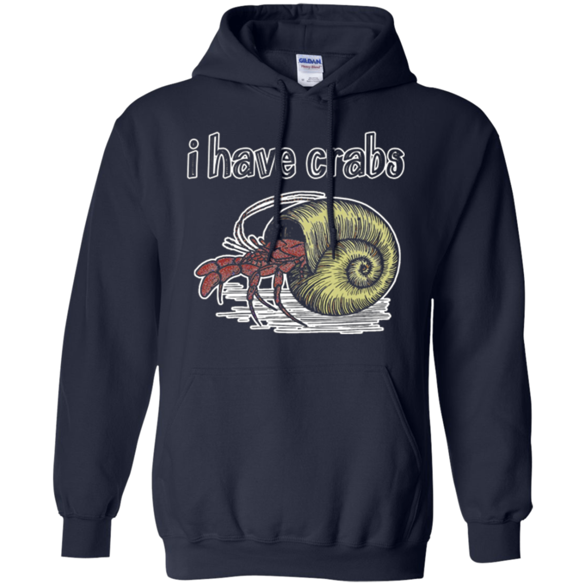 'I Have Crabs' Hermit Crab T-Shirt