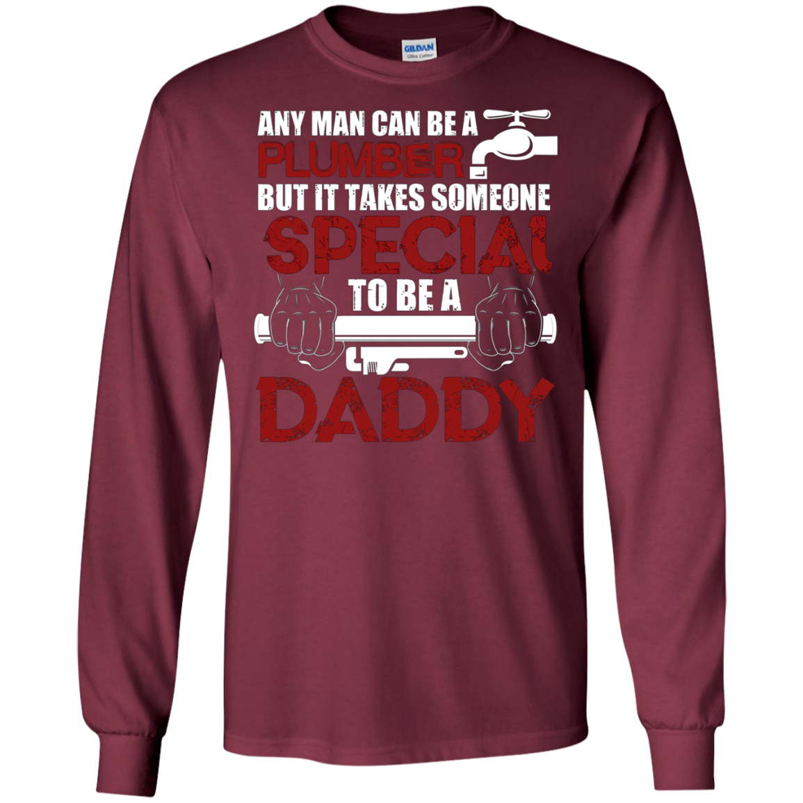 Any Man Can Be A Plumber T Shirt, Plumber Dad T Shirt