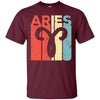 Image of Aries Zodiac Star Sign Vintage Unisex Standard T Shirt