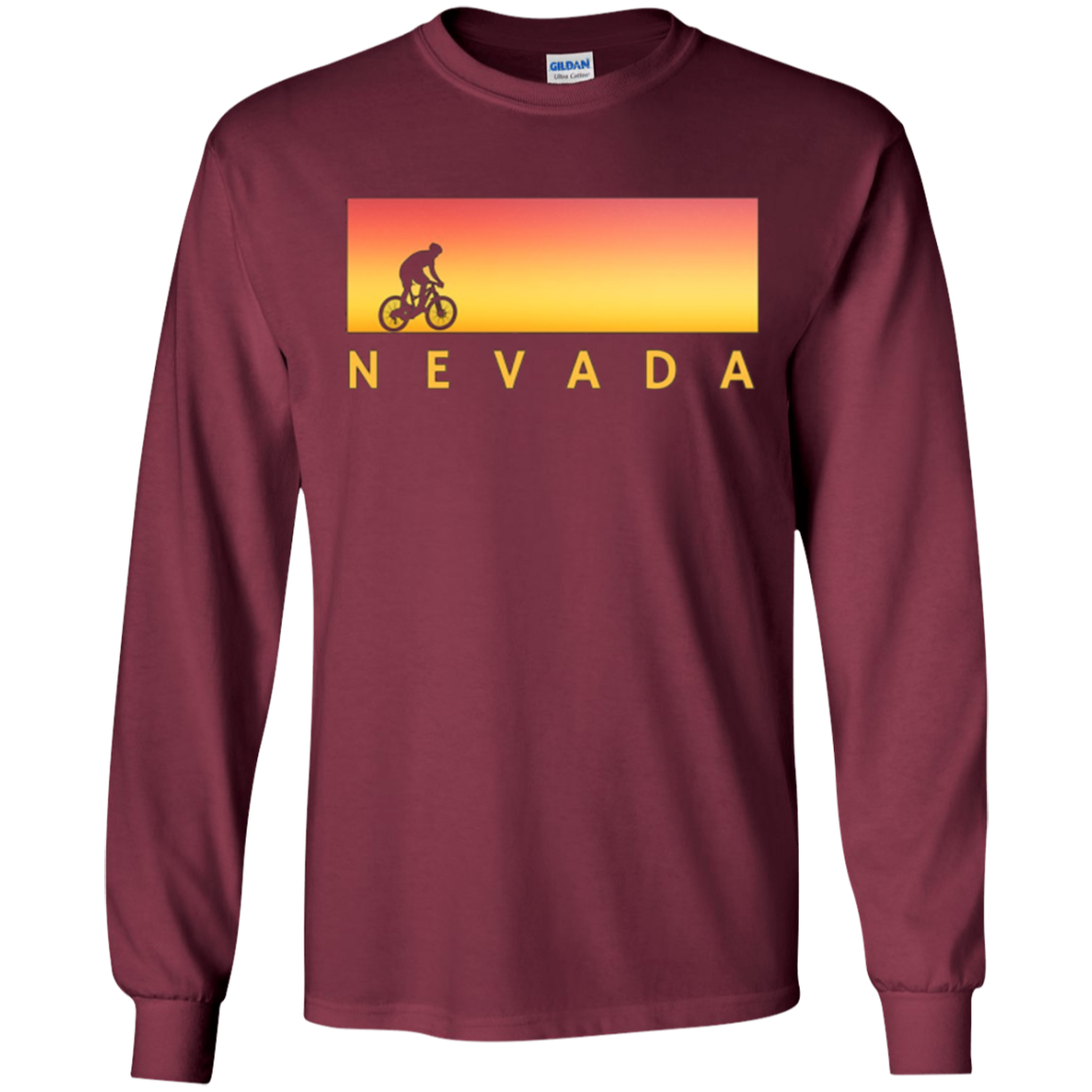 Bike Nevada T-Shirt, NV Biker Tee