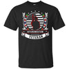 Image of Afghanistan Military Combat Veteran T-Shirt [Back-Wreathe]
