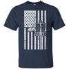 Image of American Flag USA Disc Golf Sports Game Funny T Shirt Gift