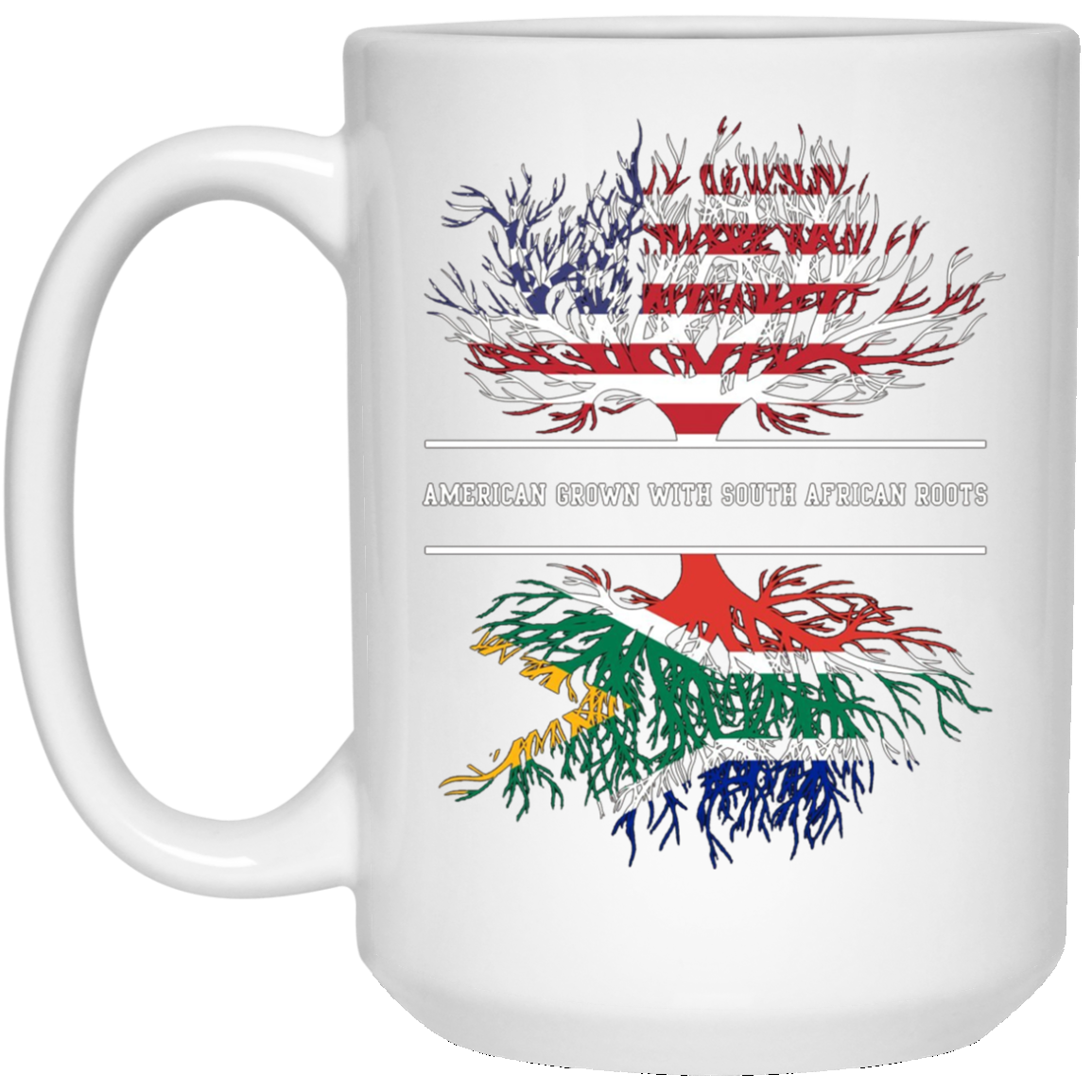 American Grown With South African Roots T-Shirt South Africa