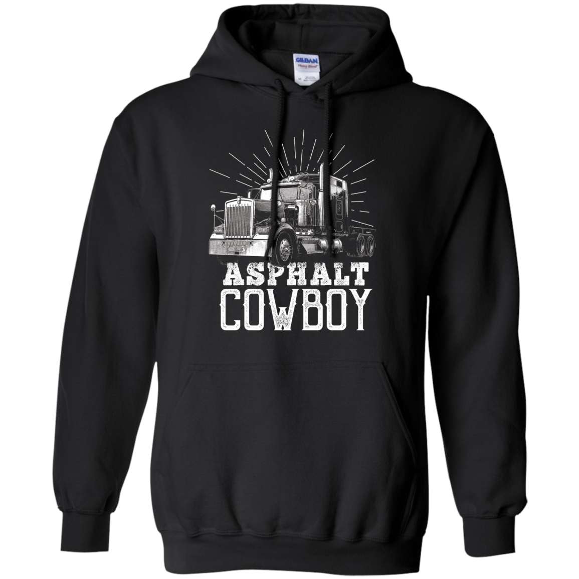 Asphalt Cowboy Trucker Truck Driver Shirt Truck Driver Gift