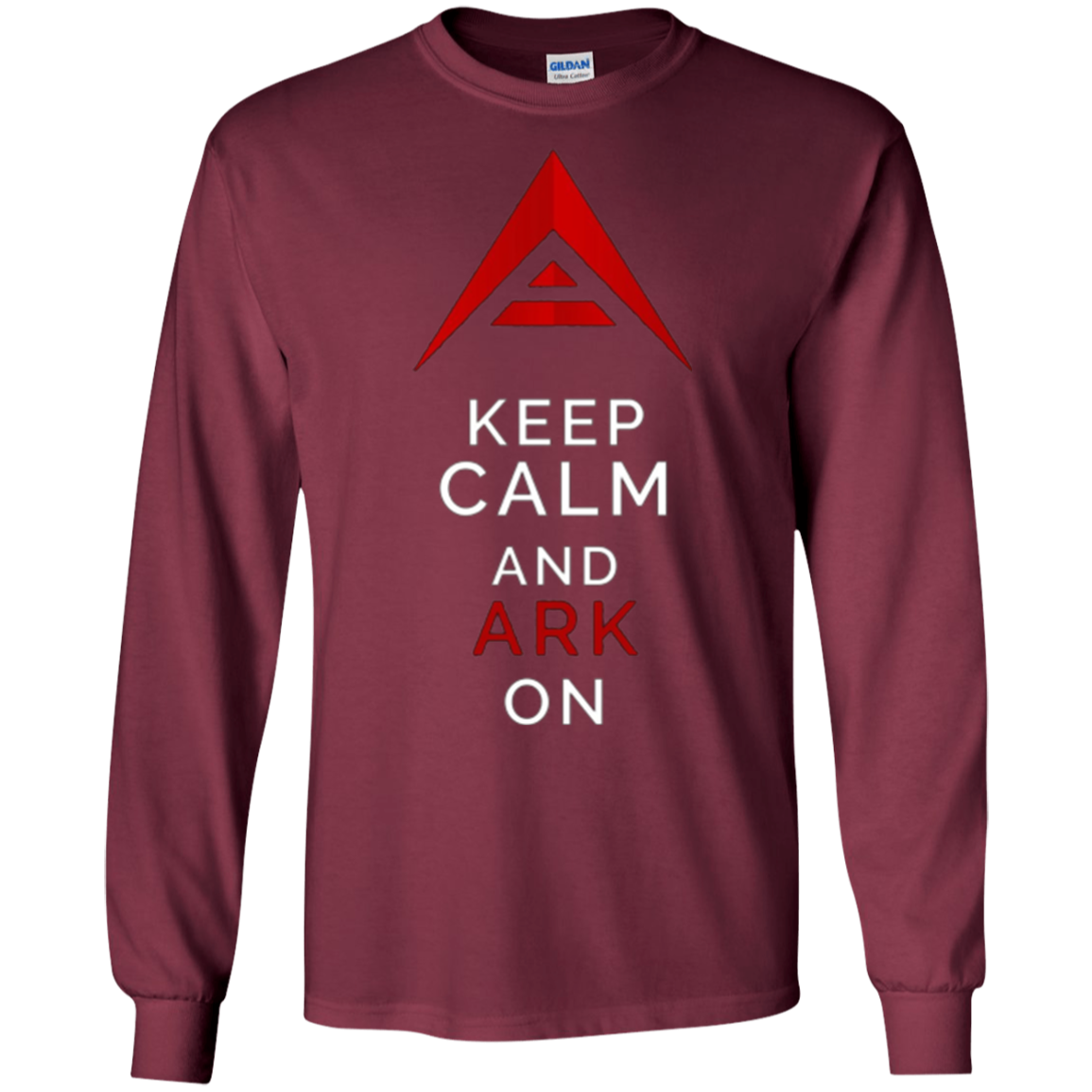 ARK Crypto Logo T-Shirt Keep Calm and ARK On