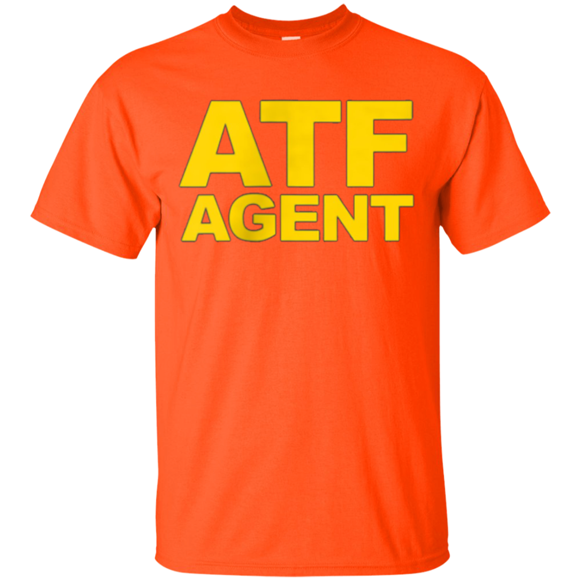 ATF Agent Shirt Navy Blue Front Back ATF Law Cosplay